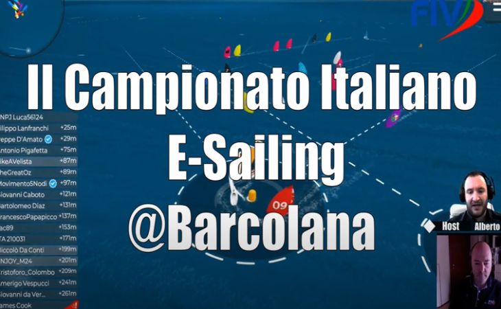 Verso la finale del Campionato Italiano E-Sailing @Barcolana 2020 
