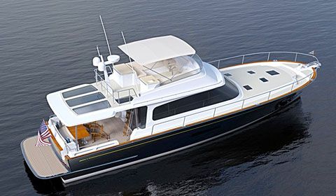 Zurn Yacht Design to introduce bold design for Hylas M58 flybridge and sedan