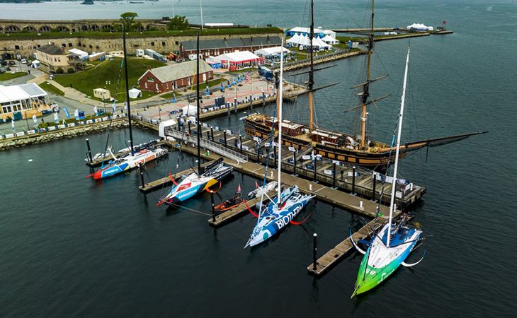 The Ocean Race: super Sunday in Newport - Leg 5 start - In Port Race