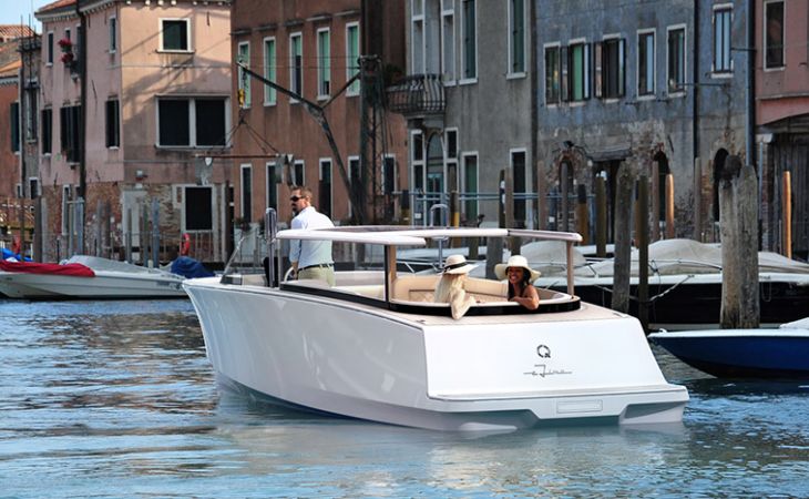 Prima mondiale al Boot 2020 di Q30 Water Limousine Concept, il taxi elettrico di Q-Yachts