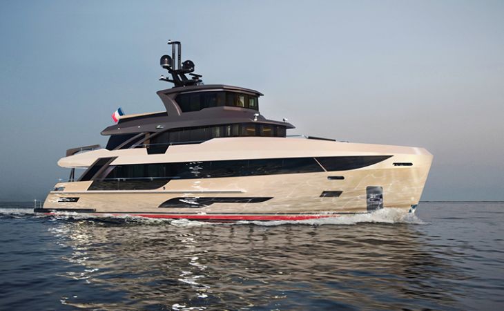 Bering Yachts lays the keel for the 33-metre B107 superyacht