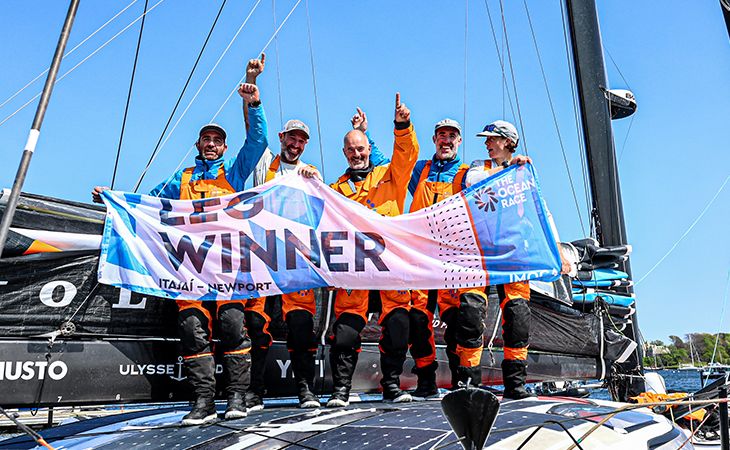 The Ocean Race Leg 4: 11th Hour Racing Team wins in hometown, with Malizia second, closing up the leaderboard
