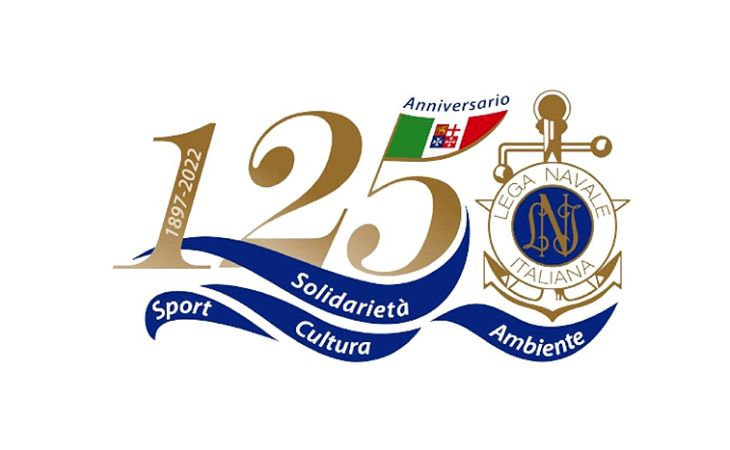 Lega Navale Italiana: il logo dei 125 anni di storia
