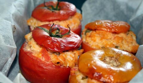 Pomodori ripieni alla toscana