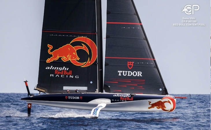 America's Cup: Alinghi Red Bull Racing sets sights on first regatta as Red Bull KTM Factory Racing visits team base