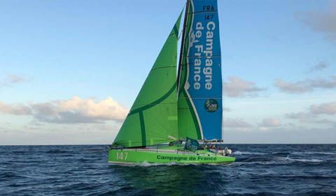Route du Rhum - Miranda Merron is first woman and 13th in Class40