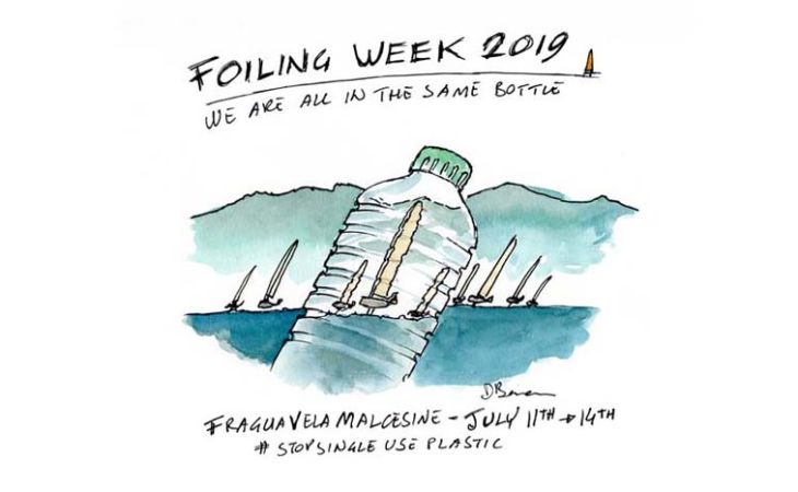 Foiling Week Garda 2019 ''Siamo tutti nella stessa bottiglia''