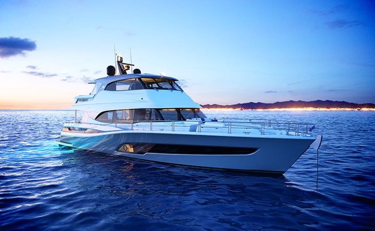 Riviera reveals new era motor yacht 
