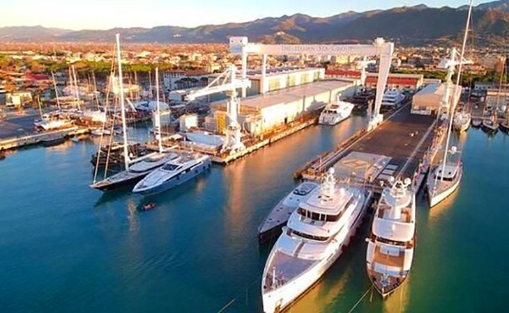 The Italian Sea Group al Palm Beach International Boat Show