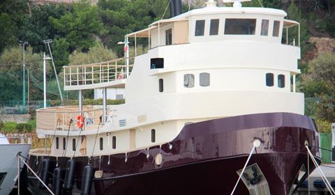 Dal porto… al diporto: Sibma Navale riconverte il rimorchiatore Baltic 