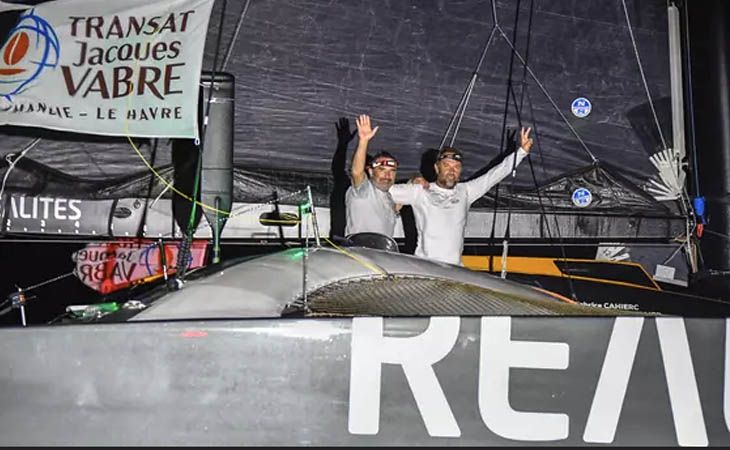 Transat Jacques Vabre: Fabrice Cahierc and Aymeric Chapellier (Rèalitès) take second place in the Ocean Fifty
