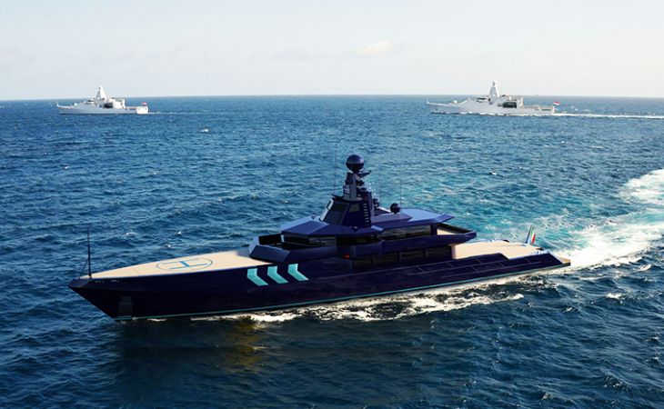 Antonini Navi completa il progetto di OPV 56, superyacht custom di 56 metri sotto le 500 GT