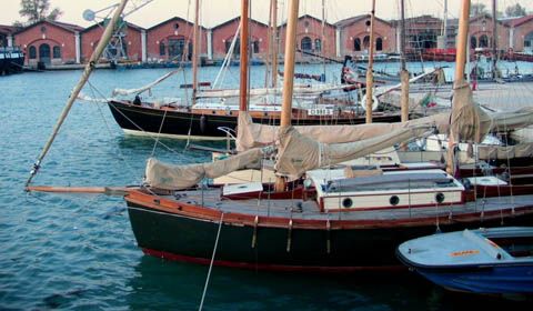 Vele d'Epoca: Raduno de I Venturieri all'Arsenale di Venezia per i 30 anni dell'Associazione
