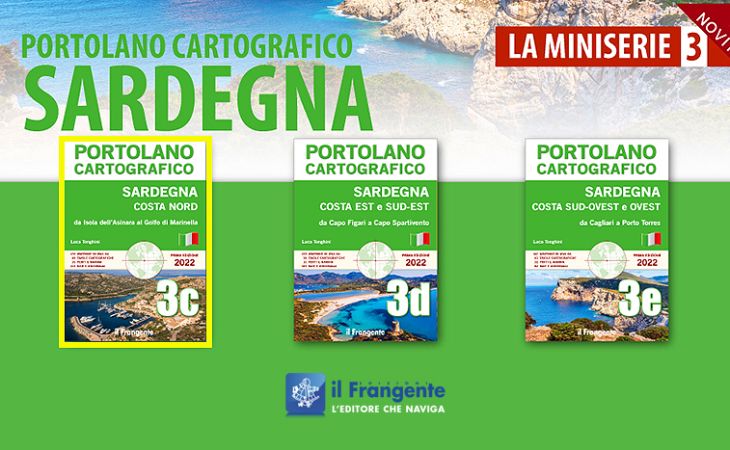 Luca Tonghini - Portolano Cartografico 3c - Sardegna COSTA NORD da Isola dell’Asinara al Golfo di Marinella