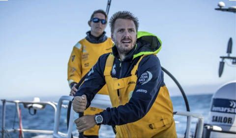 Volvo Ocean Race - Race winner Martin Strömberg joins Turn the Tide on Plastic