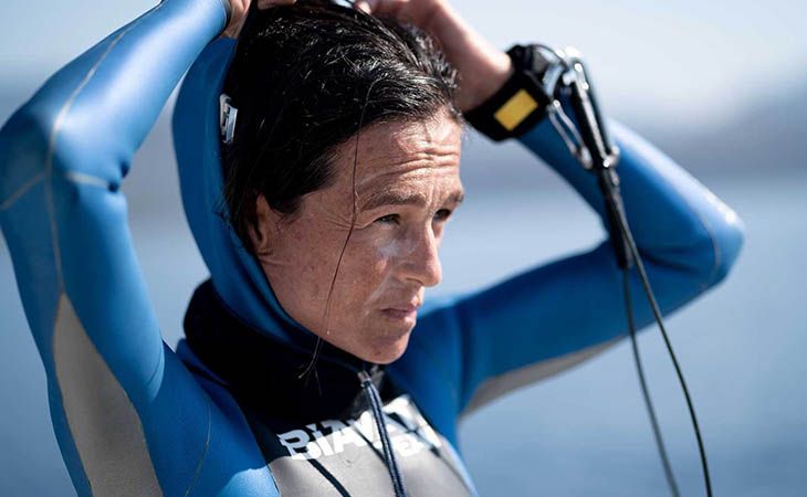 Galata Museo del Mare incontro in blu con l'apneista Chiara Obino, terza donna più profonda al mondo