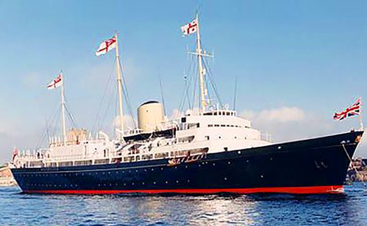 Her Majesty's Yacht Britannia, 1953
