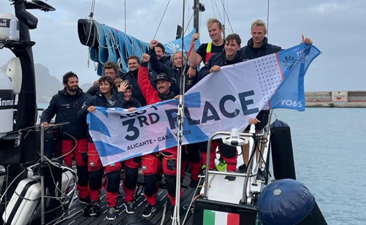 Si chiude la prima tappa di The Ocean Race con Team Genova terza all’arrivo a Capoverde 