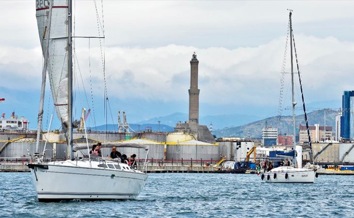 Lo Yacht Club Italiano per ''Oltre la linea'' ed ''Heroes di roccia di mare''