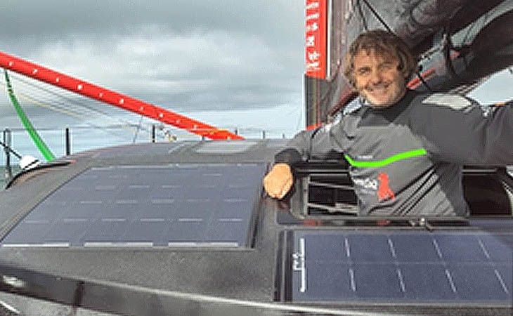 Energia Solare a Bordo di Maitre CoQ V con Yannick Bestaven