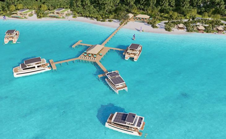 Silent-Yachts announces its solar powered luxury resort in Bahamas construction to start soon