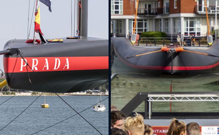 36th America's Cup - Two more boats: new design differences
