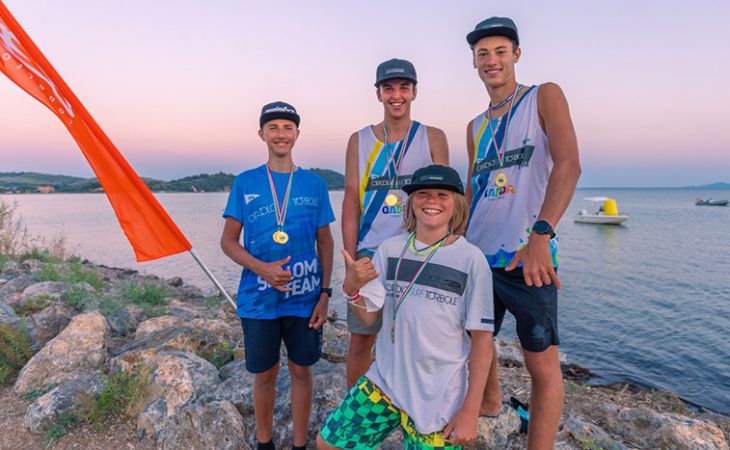 Windsurf: tre titoli italiani giovanili disciplina Foil per il Circolo Surf Torbole
