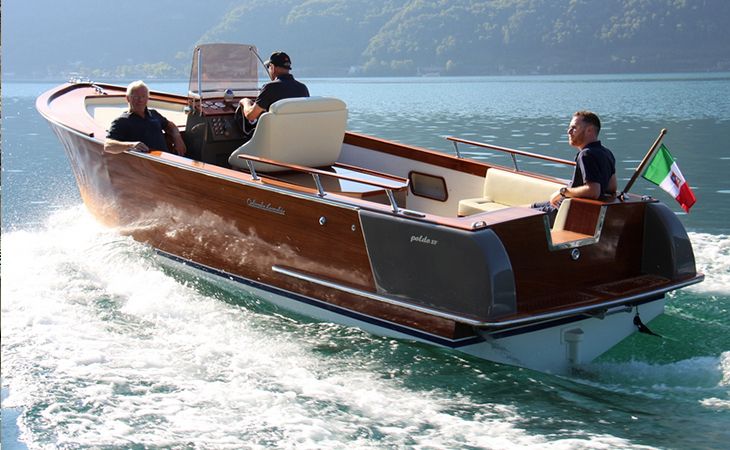 Poldo 23', varata la barca del 70° anniversario  del Cantiere Leopoldo Colombo del Lago di Como