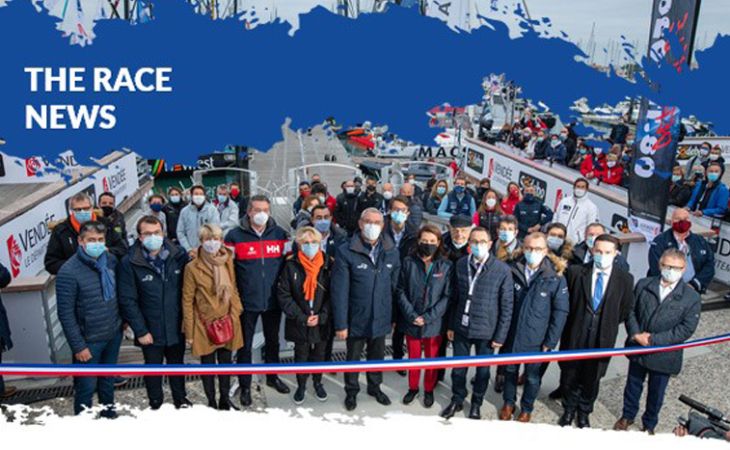 The start Village for the 9th Vendée Globe is open
