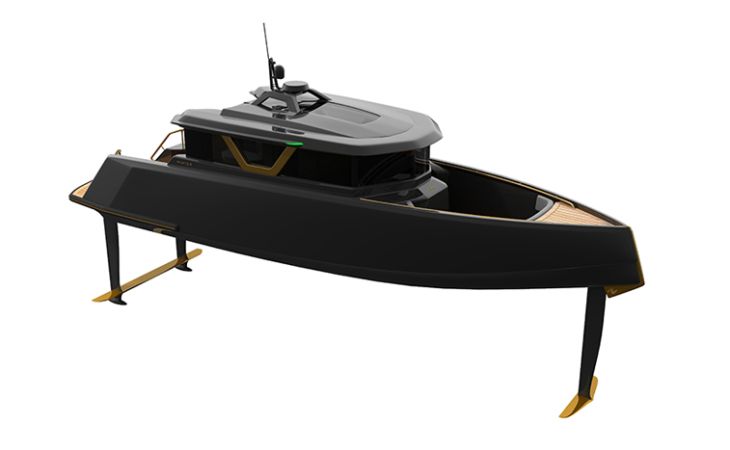 Navier teams up with America's Cup naval architect Paul Bieker for first all-electric hydrofoil performance watercraft 