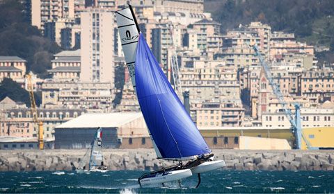 CICO 2018: prime prove a Genova con forte vento di tramontana