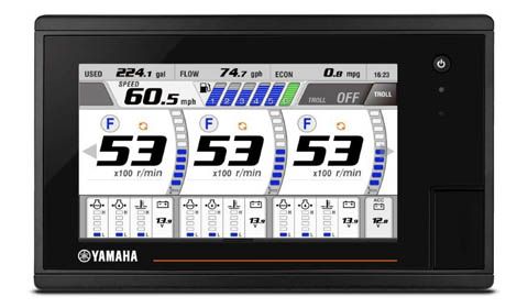 Yamaha presenta il nuovo display CL7 per una navigazione senza pensieri