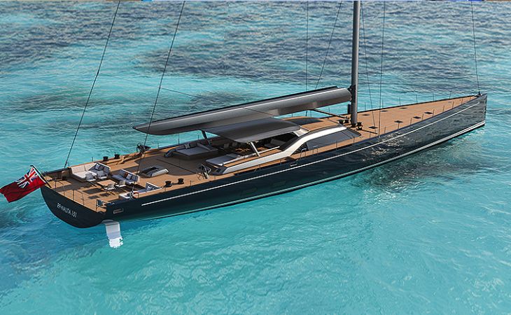 Nauta Design: prende forma Il nuovo bluewater performance sloop RP-Nauta 151’ 