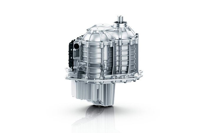 ZF presents the first automatic 2-speed hydraulic transmission with a weight of just 55 kgs