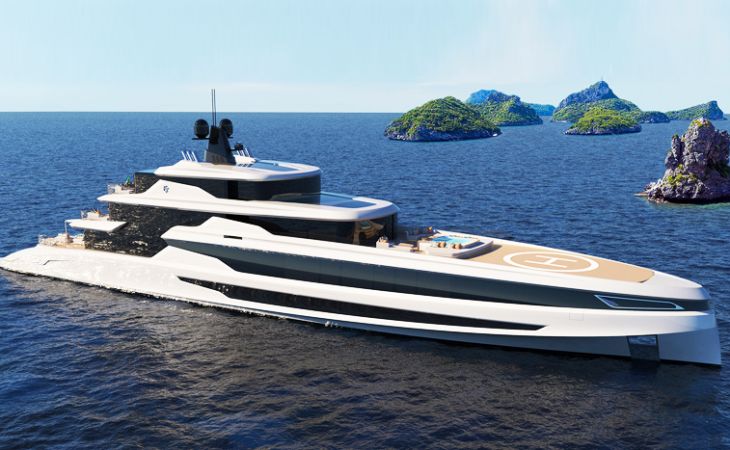 Fincantieri Yachts presenta MY Blanche, un concept di nuova generazione