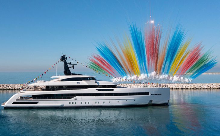 Varato il superyacht CRN M/Y RIO icona di creatività, qualità e sartorialità