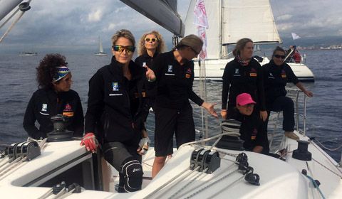 Women's Sailing Academy a favore di AIRC, il Team Rosa è 1° di categoria e 3° E 3° nella Overall alla Millevele 2017