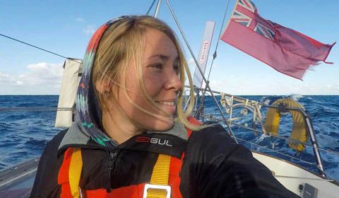 Golden Globe Race 2018 - Day 159: Ship on station to rescue Susie Goodall
