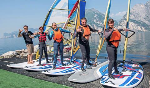 Adaptive Windsurf all'Italian Slalom Tour 2018