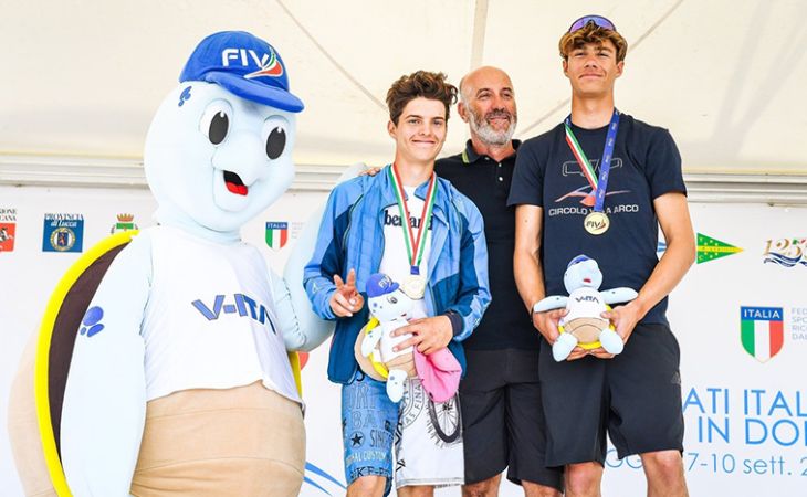 Il Circolo Vela Arco vince il campionato italiano giovanile 29er con Bellomi-Berti
