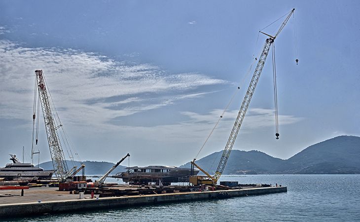 Antonini Navi consegna scafo e sovrastruttura di un nuovo 55 metri realizzato per conto terzi