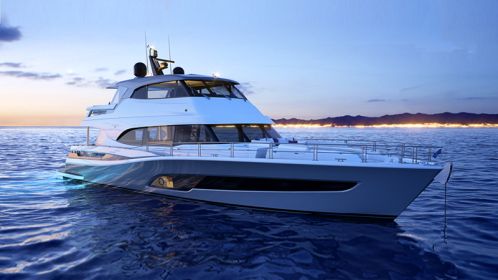 Riviera Australia - Magnificent 78 Motor Yacht prepares for launch
