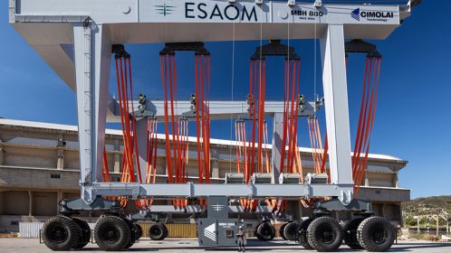 Un nuovo travel lift per ESAOM CESA