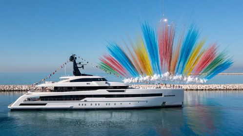 Varato il superyacht CRN M/Y RIO icona di creatività, qualità e sartorialità