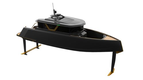 Navier teams up with America's Cup naval architect Paul Bieker for first all-electric hydrofoil performance watercraft 
