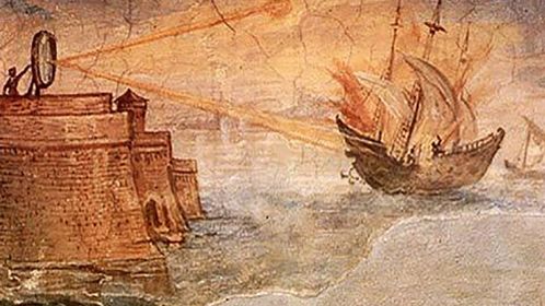 Gli specchi di Archimede e l'assedio di Siracusa