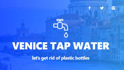 Venice Tap Water l’App per ridurre l’impatto della plastica con le fontane