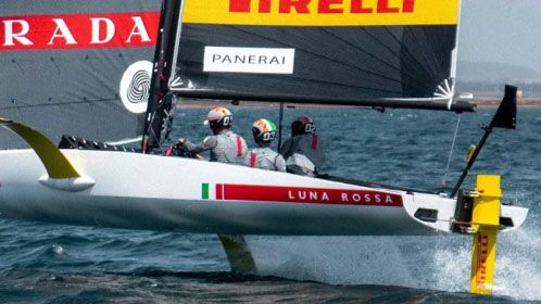 36th America's Cup: a third test boat takes off in Cagliari