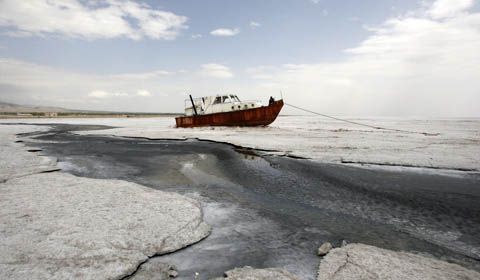 Il lago di Urmia rischia di scomparire