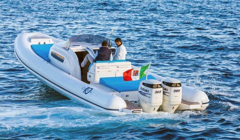 Nauticsud: Coastal Boat presenta il primo gommone alimentato a gas